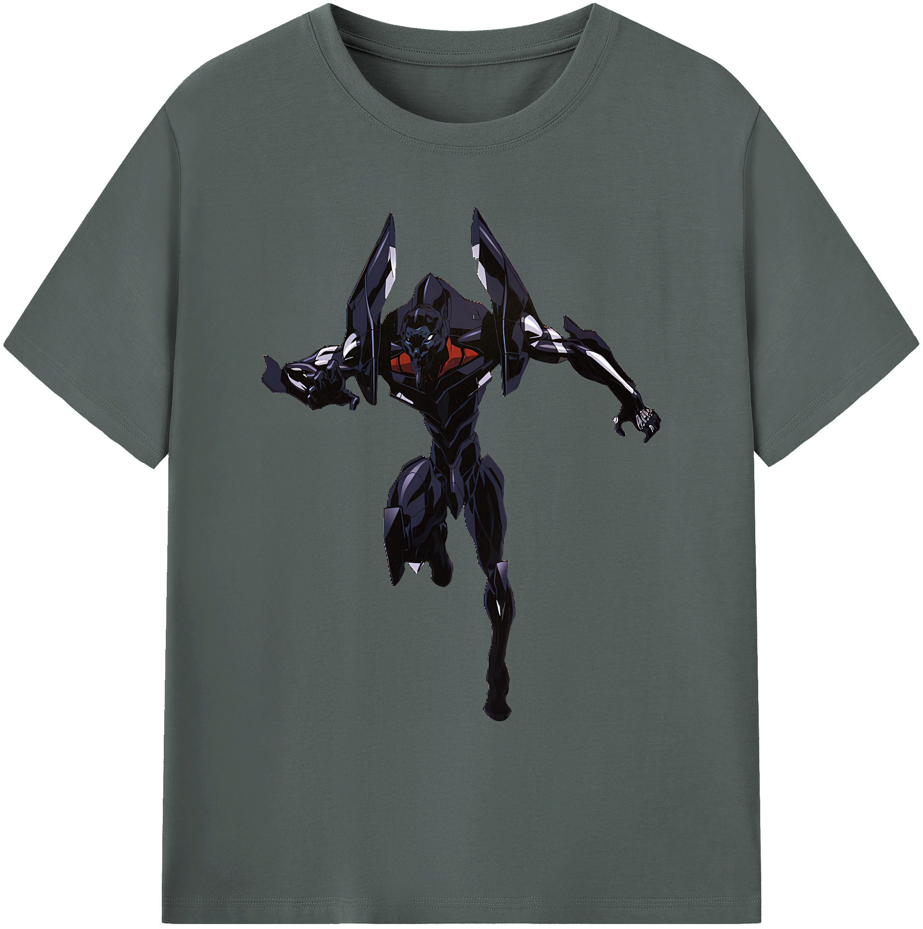 （画像用） EVA 新世紀エヴァンゲリオン 綿100％ メンズ半袖Tシャツ｜肌触りやわらか＆通気性